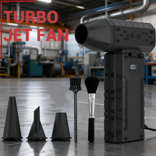 160000RPM Powerful Air Blower Handheld Car Wash Air Gun Electric Turbo Jet Fan 52m/s Wind Speed Brushless Motor Violent Fan Dry