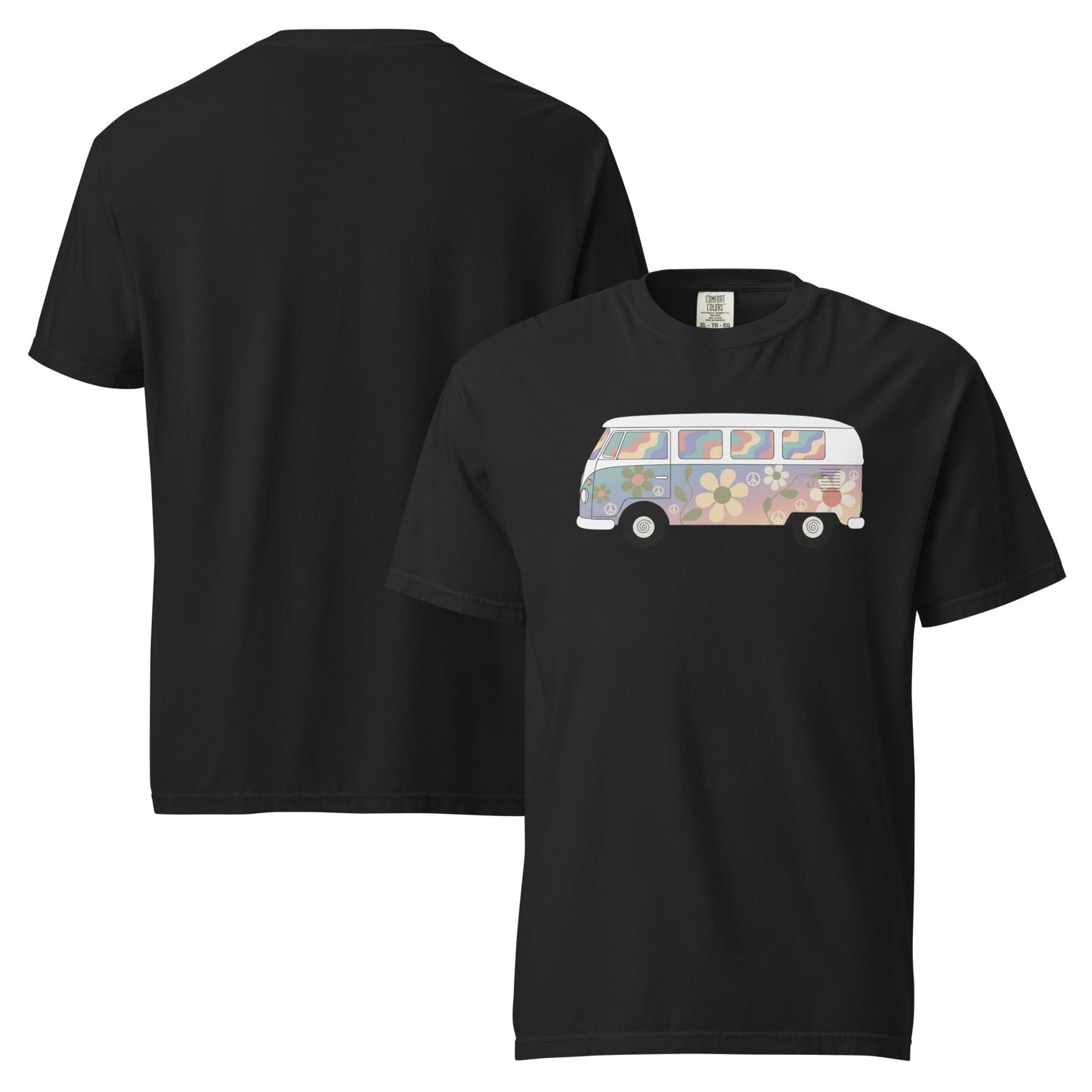 Open Road Psychedelic VW Bus T-Shirt