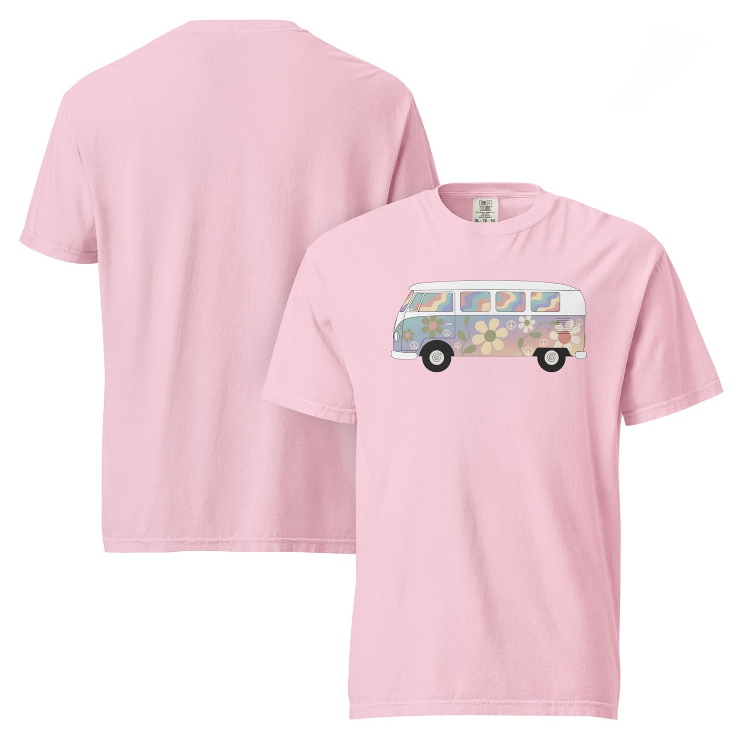 Open Road Psychedelic VW Bus T-Shirt