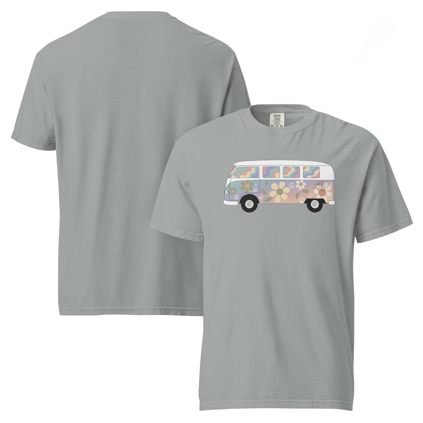 Open Road Psychedelic VW Bus T-Shirt