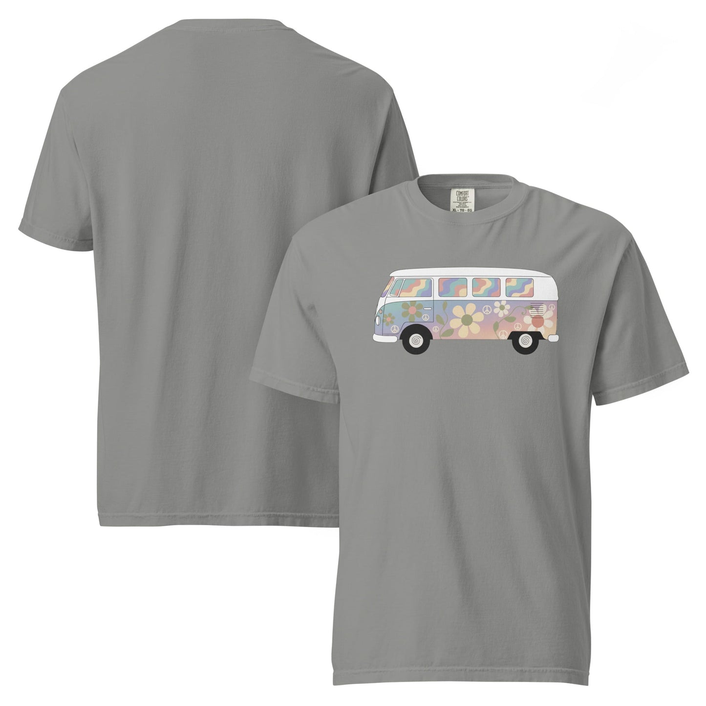 Open Road Psychedelic VW Bus T-Shirt