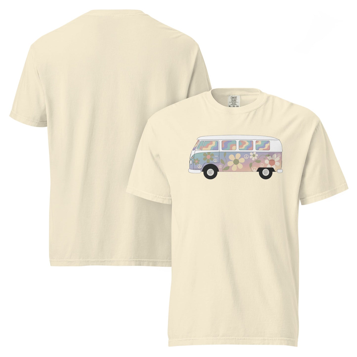 Open Road Psychedelic VW Bus T-Shirt