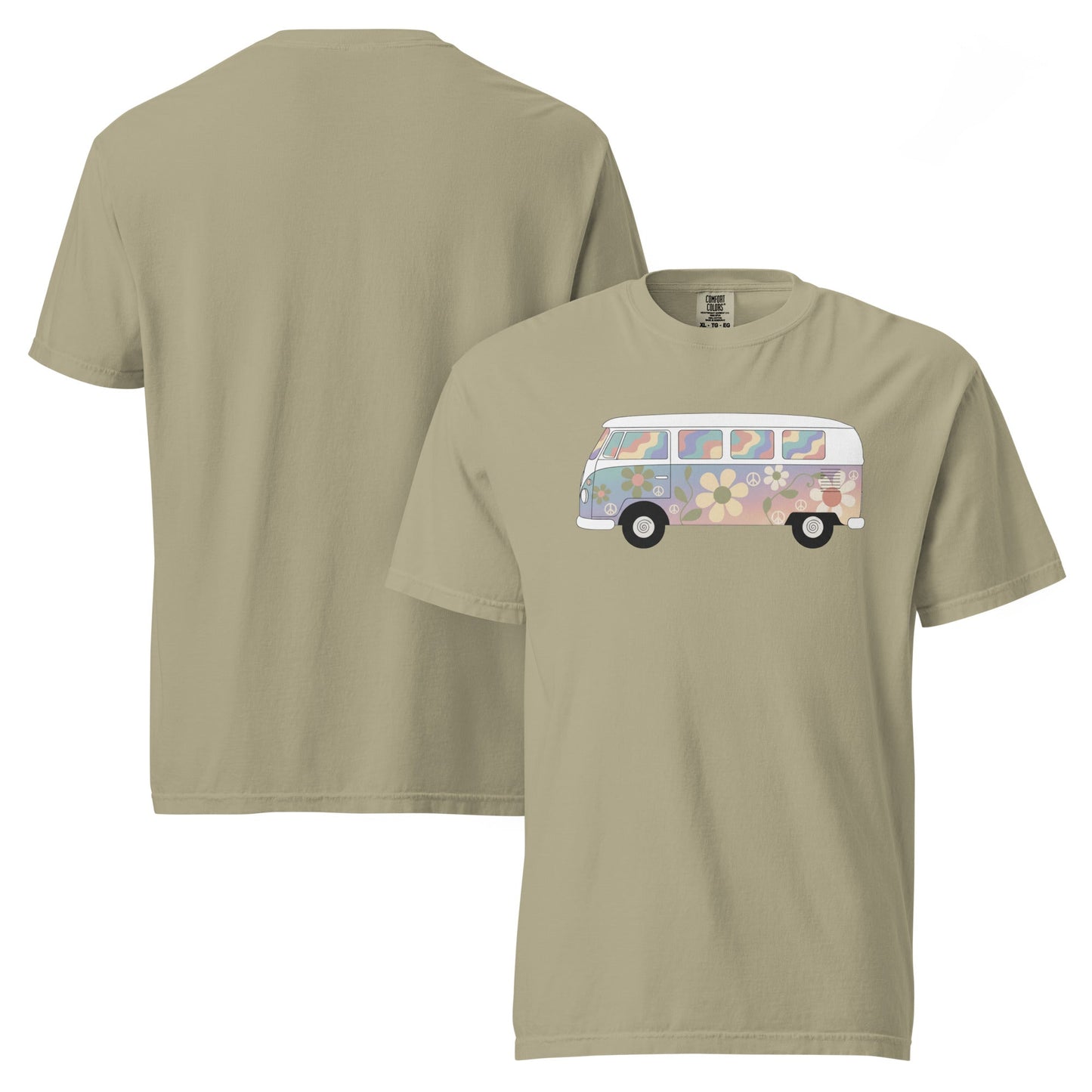 Open Road Psychedelic VW Bus T-Shirt