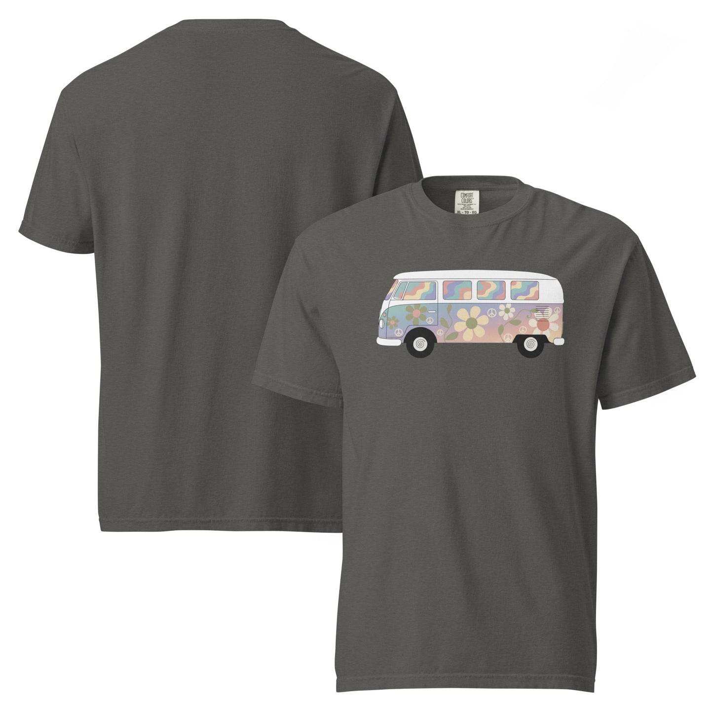 Open Road Psychedelic VW Bus T-Shirt