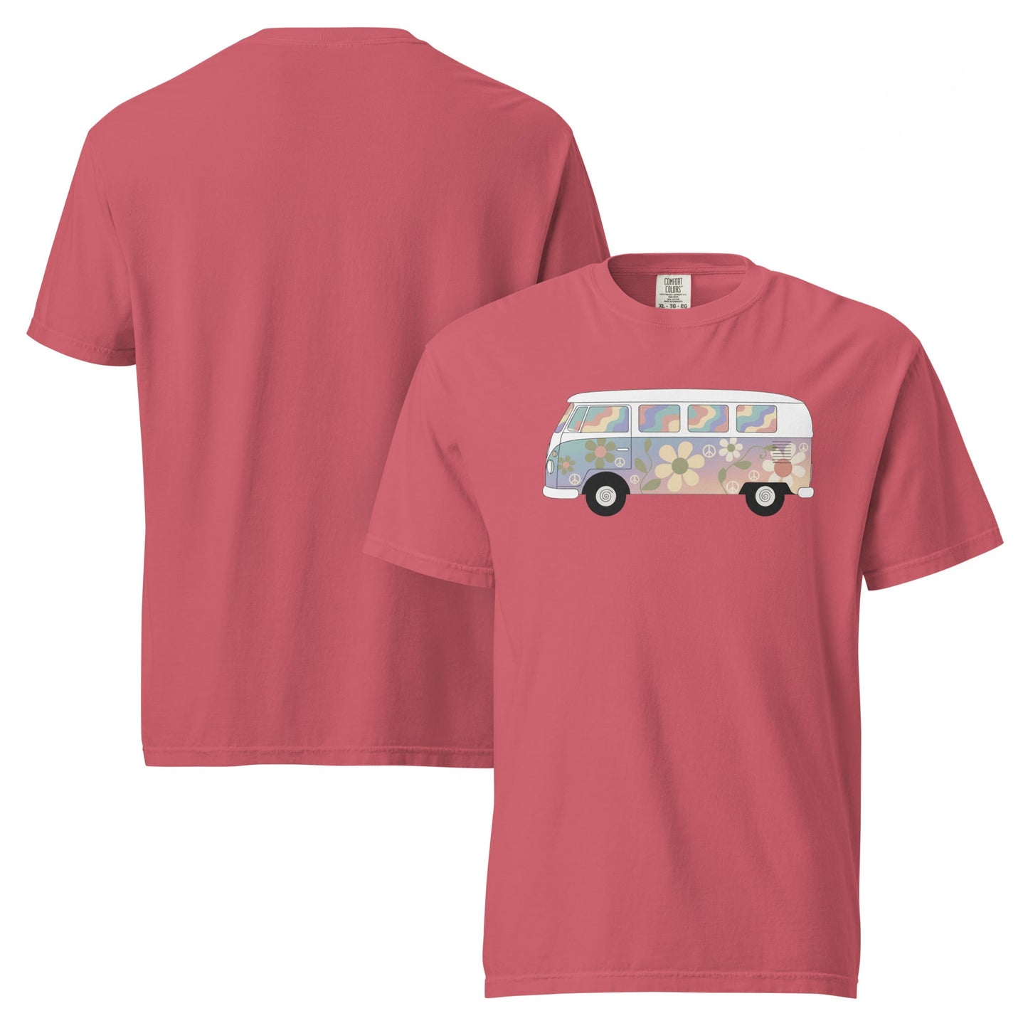 Open Road Psychedelic VW Bus T-Shirt
